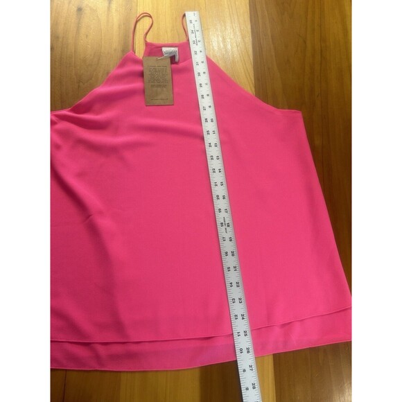 Paper Crane Women’s Tank Top. Large. Hot Pink. Racerback. Spaghetti Straps. NWT - Picture 6 of 11